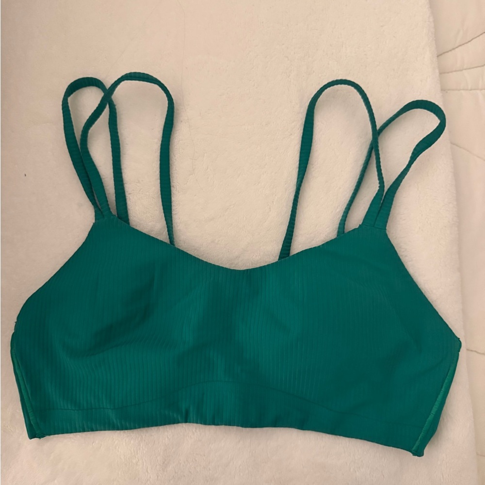 Lululemon Athletica Teal Sports Bra